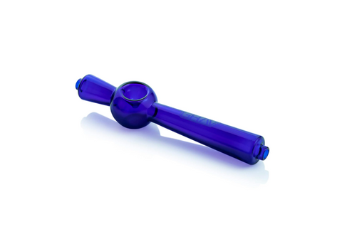Pipa Grav Labs Deco Steamroller 5.5" de Vidrio – Azul – Vuelo 420 Smoke Shop México