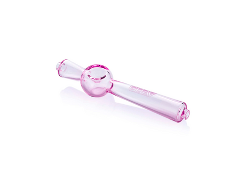 Pipa Grav Labs Deco Steamroller 5.5" de Vidrio – Rosa – Vuelo 420 Smoke Shop México