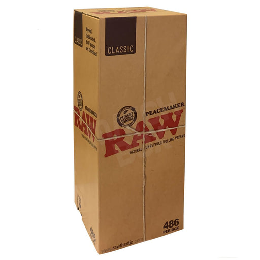 Conos RAW Peacemaker Pre-rolados – Caja Bulk 486 conos – Vuelo 420 Smoke Shop México