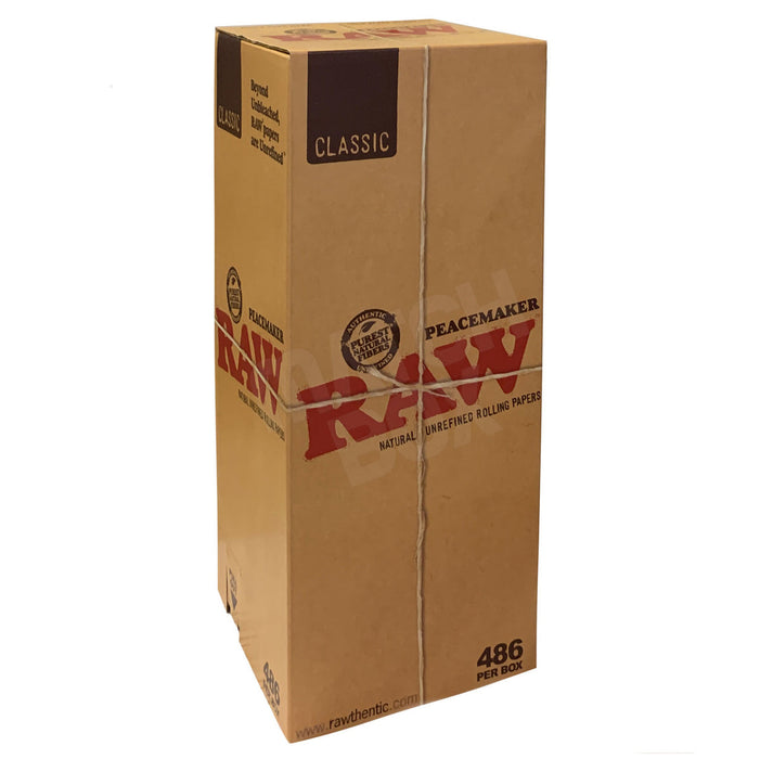 Conos RAW Peacemaker Pre-rolados – Caja Bulk 486 conos – Vuelo 420 Smoke Shop México