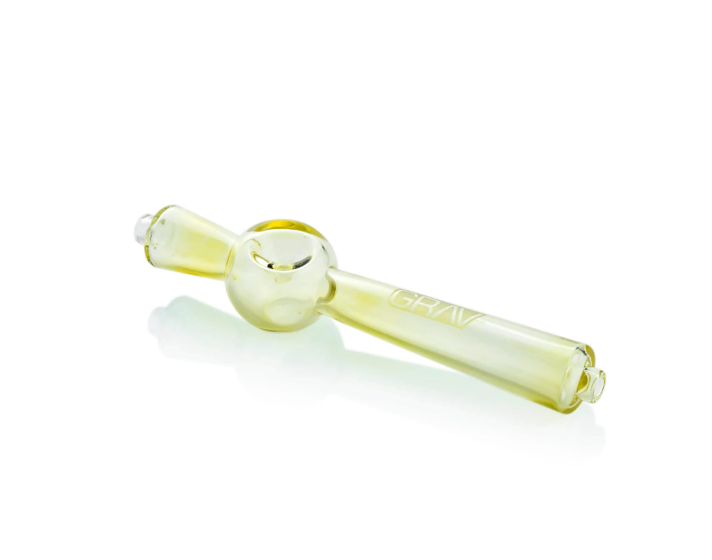 Pipa Grav Labs Deco Steamroller 5.5" de Vidrio – Fumed – Vuelo 420 Smoke Shop México