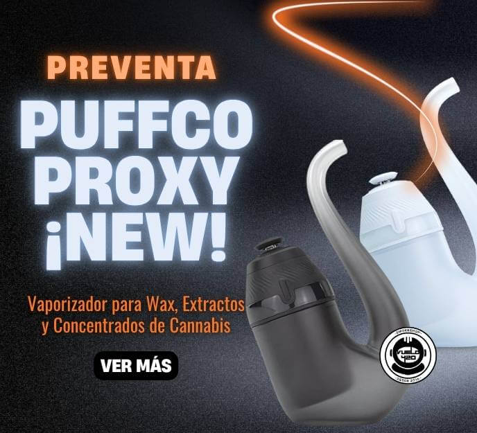 El Puffco Proxy New 2025 es el nuevo vaporizador para wax, extractos y concentrados de cannabis, con envíos a todo México