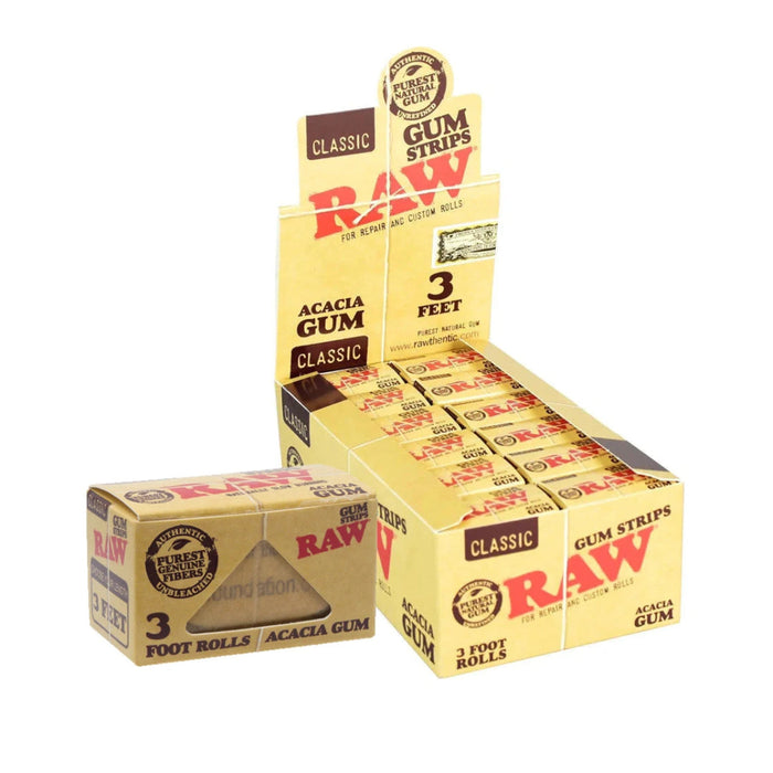 Tiras de Goma RAW Classic Caja 24 – Vuelo 420 Smoke Shop México