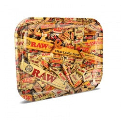 Charolas RAW para Liar de Metal (Varios Diseños) – Mixed Items Grande – Vuelo 420 Smoke Shop México