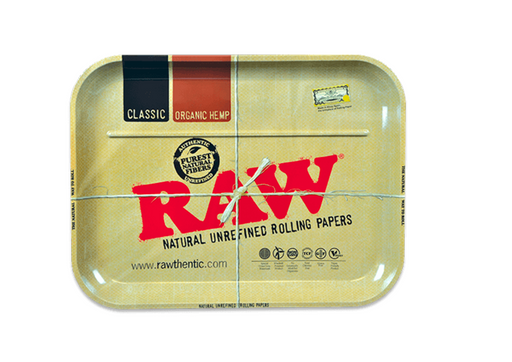 Charola RAW Classic XXL de Metal 51×38 cm – Vuelo 420 Smoke Shop México