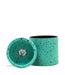 Grinder Wulf 4 Piezas 65mm con Cenicero Splatter – Turquesa con Negro – Vuelo 420 Smoke Shop México