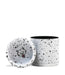Grinder Wulf 4 Piezas 65mm con Cenicero Splatter – Blanco con Negro – Vuelo 420 Smoke Shop México