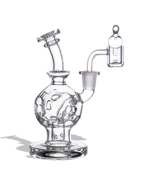 Rig Wulf 14mm con Banger para Wax – Atom – Transparente – Vuelo 420 Smoke Shop México